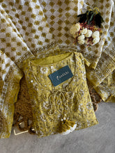A4016- Pure Cotton Printed Anarkali Suit paired with Pants & Contrast Printed Dupatta.