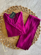 A1556 - Mul Chanderi Embroidered Co-ord set