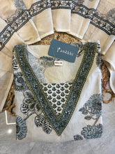 A4028 - Pure Cotton Printed Kurti, Pants & Dupatta Set.