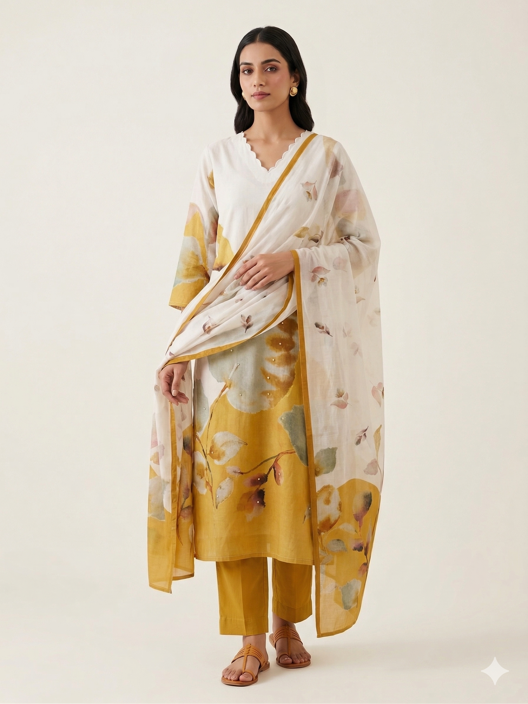 A4031 - Pure Cotton Digital Suit Set