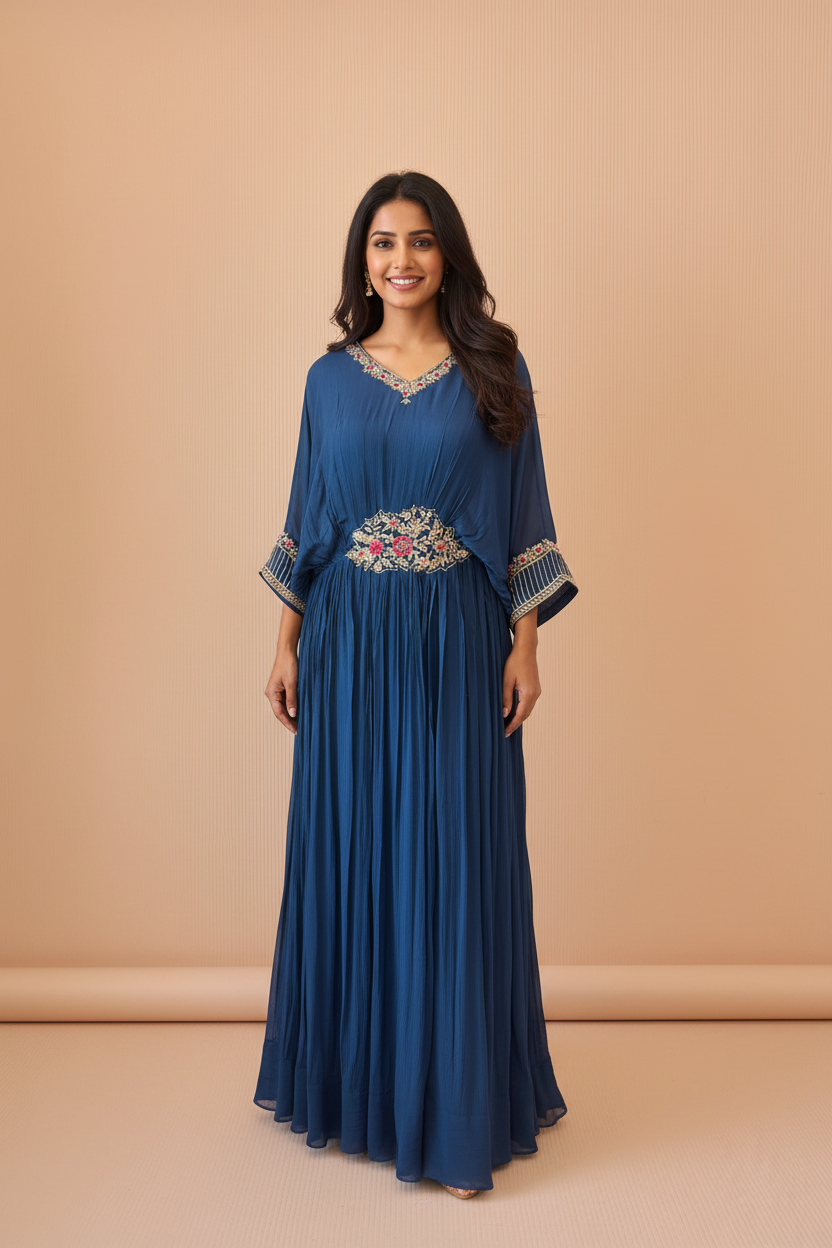 A2681 Full Length Gown Model