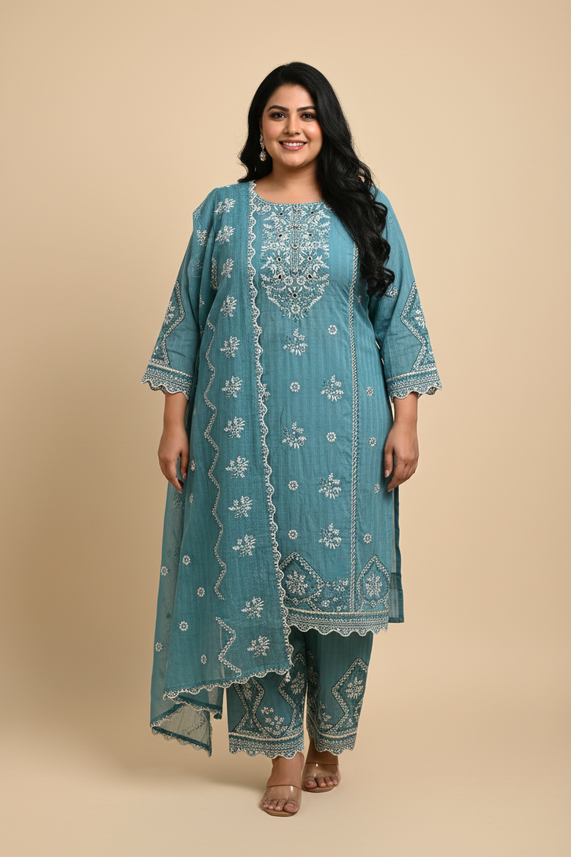 A4015 Plus Size - Designer Pants